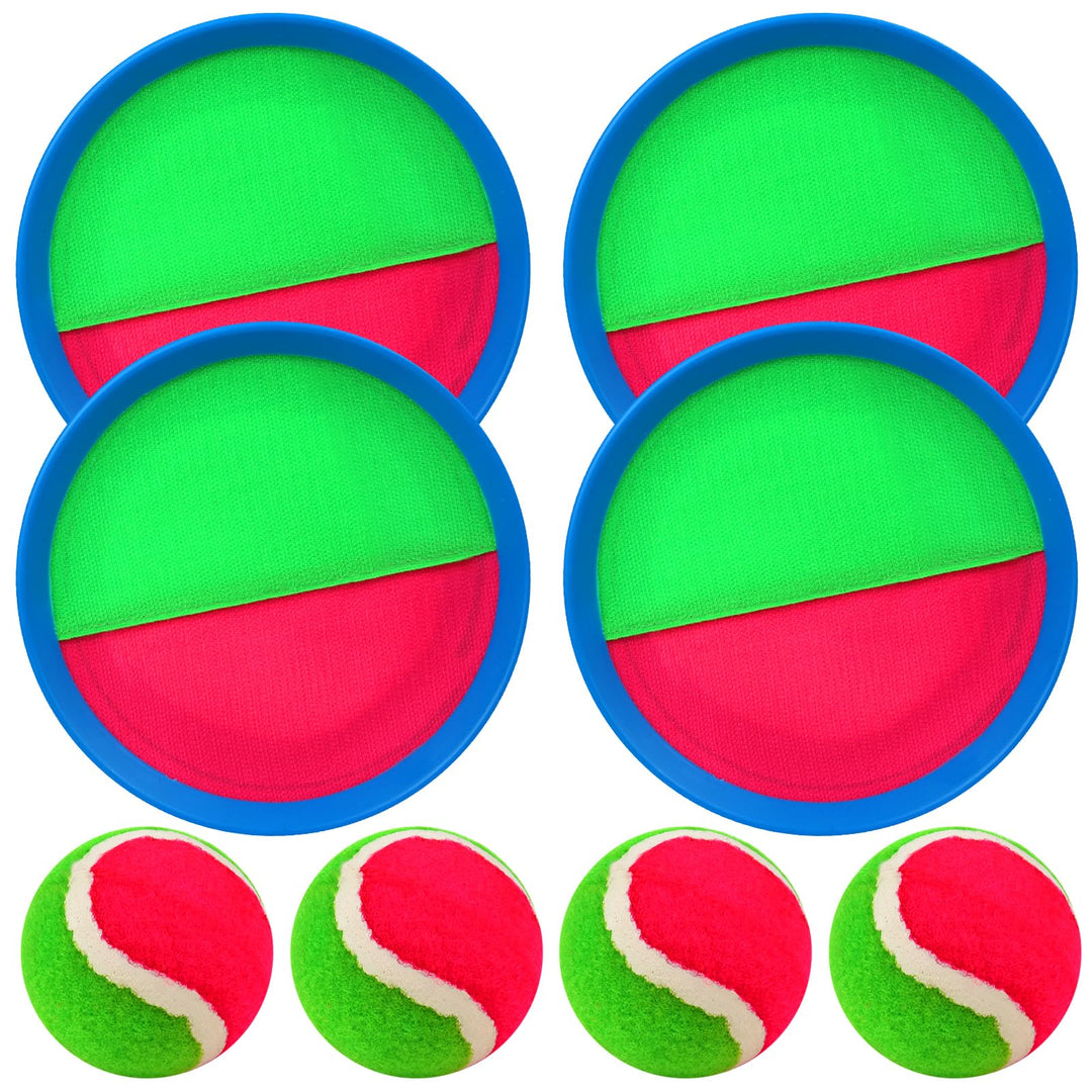 Klettballspiel für Kinder Klettball Strandspielzeug Strandspiele Klettspiel Wurfspiel Spielzeug Gart