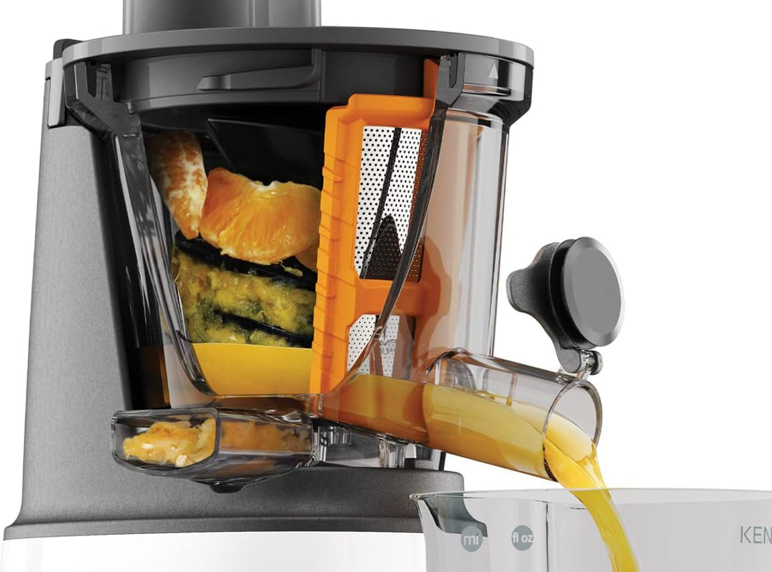 Kenwood jmp601si Abzieher, Farbe Silver Sorbetaufsatz Weiss, Grau, Sorbetaufsatz Weiss, Grau