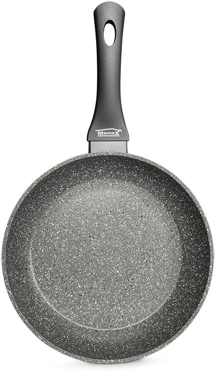 Menax Focus - Geschmiedete Aluminiumpfannen - 5-Schicht-Antihaftbeschichtung - Ø 18 cm, 18 cm