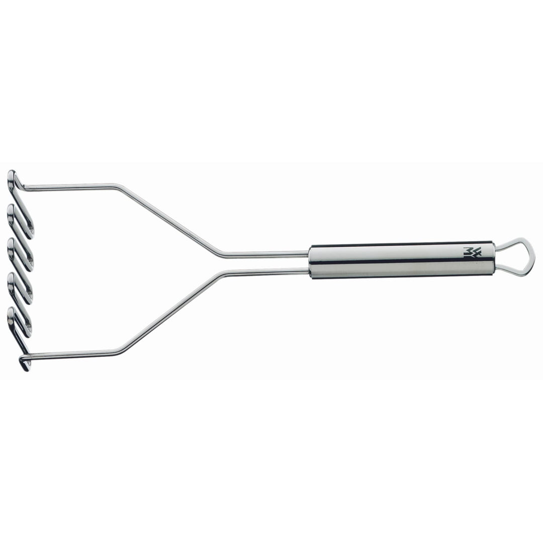 WMF Profi Plus Kartoffelstampfer 29 cm, Cromargan Edelstahl teilmattiert, spülmaschinengeeignet Sing