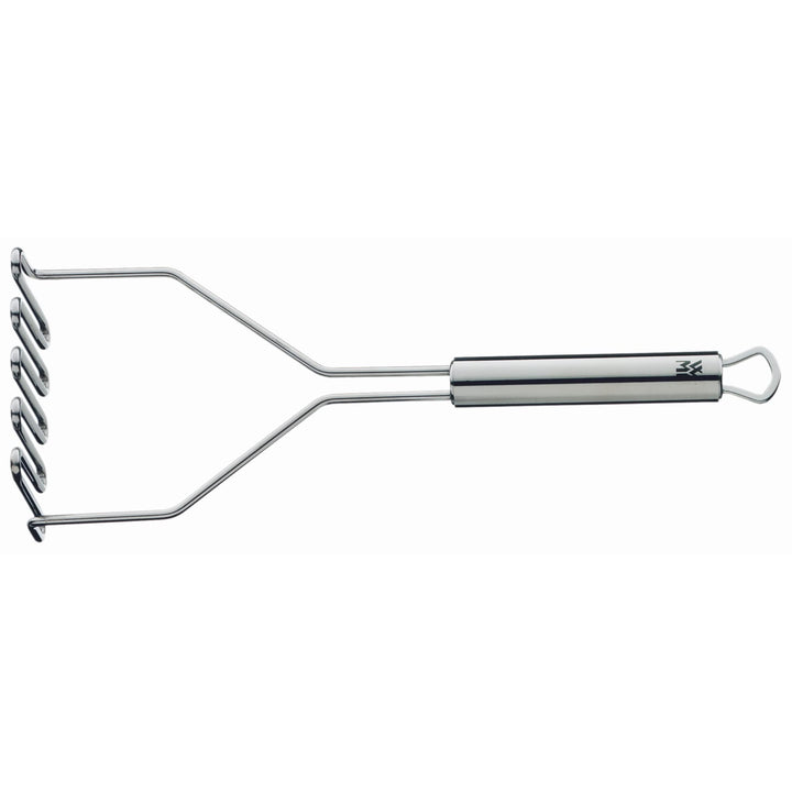 WMF Profi Plus Kartoffelstampfer 29 cm, Cromargan Edelstahl teilmattiert, spülmaschinengeeignet Sing