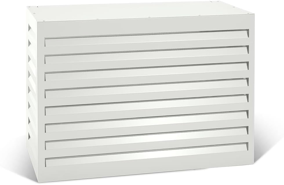 EVOLAR Evo-Cover Abdeckung/Verkleidung für Klimaanlage und Wärmepumpe für Aussengerät Garten Balkon