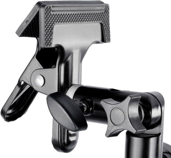 Neewer® 2 Stück Fotostudio Hochleistungs Metallklemmhalter mit 5/8 "Lampenstativ Befestigung für Ref