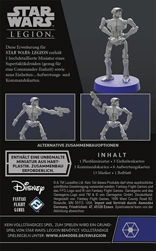 Atomic Mass Games Star Wars: Legion - Supdertaktikdroide, Mehrfarbig, Bunt, 4. Separatisten 4. Separ