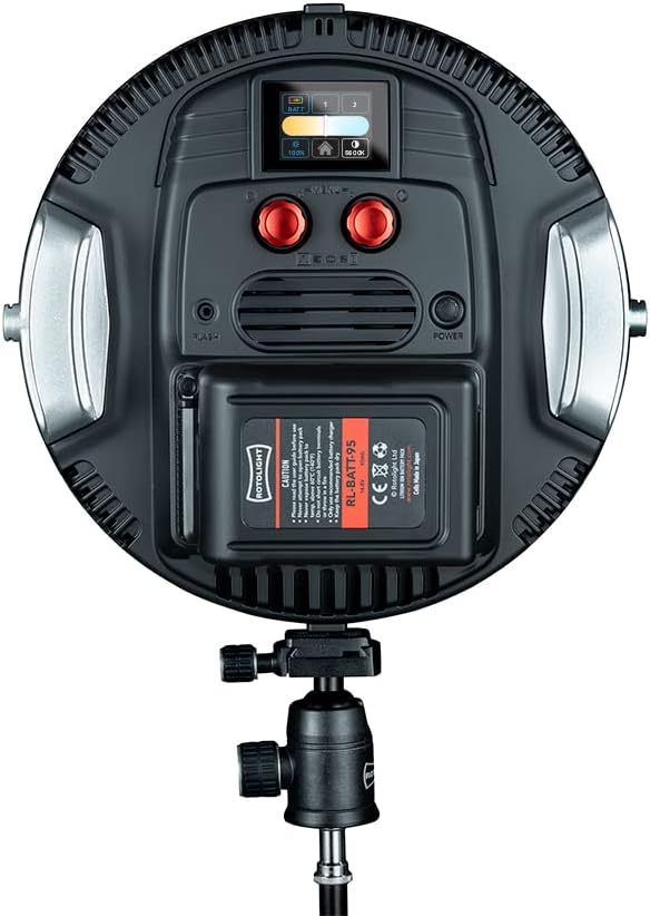 Rotolight AEOS 2 Single Light – A Portable Single Light RGBW LED for Photography and Videography wit