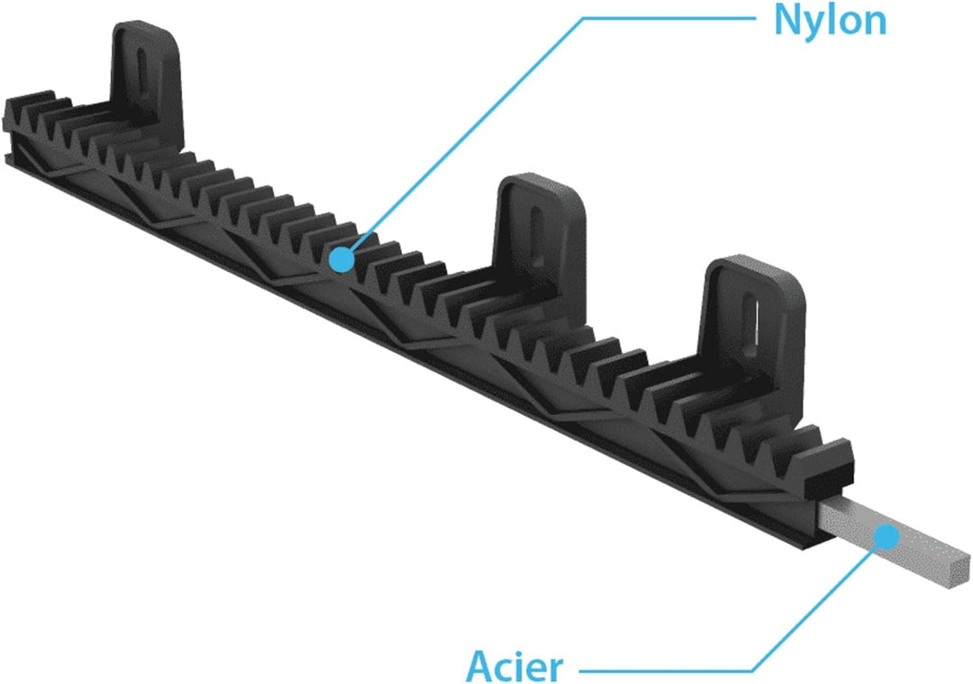 Avidsen 104452 Crémaillère zusätzliche links für Orea, schwarz, links für Orea