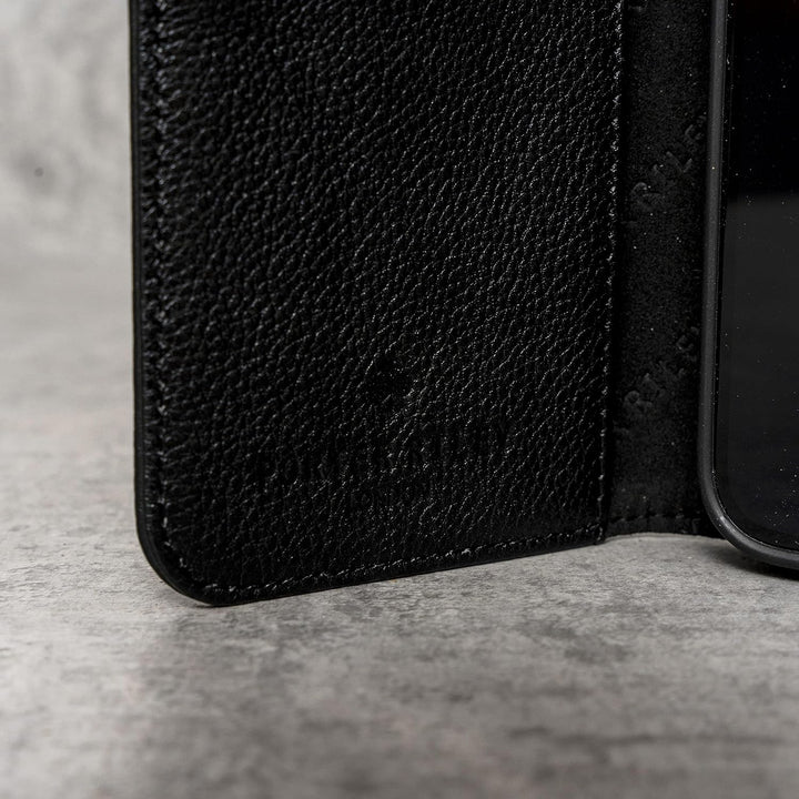 Porter Riley - Lederhülle für Samsung Galaxy S21. Premium Echtleder Standhülle/Cover/Brieftasche (Pu