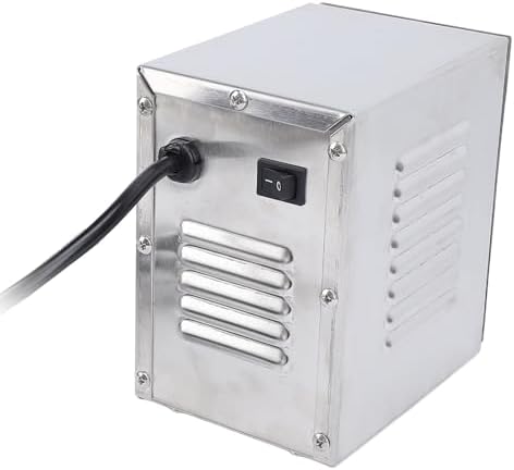 Fockety Grill-Rotisserie-Motor, 45 W, Edelstahl, Universeller Elektrischer Rotisserie-Spiessmotor, 2