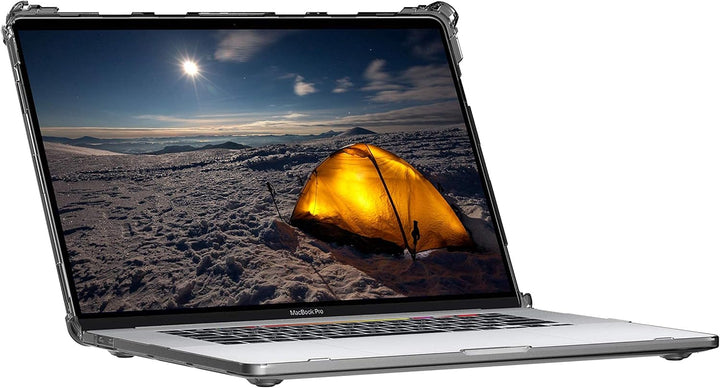 Urban Armor Gear Plyo Hülle für das Apple MacBook Pro 16" - transparent [Sturzfest, Lüftungsschlitza