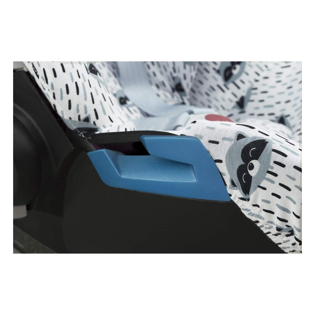 JYOKO Kids Bezug für Autositz kompatibel mit Cybex Aton Cloud- Q-M-2-4-5, aus Baumwolle (Aton 4, Rac