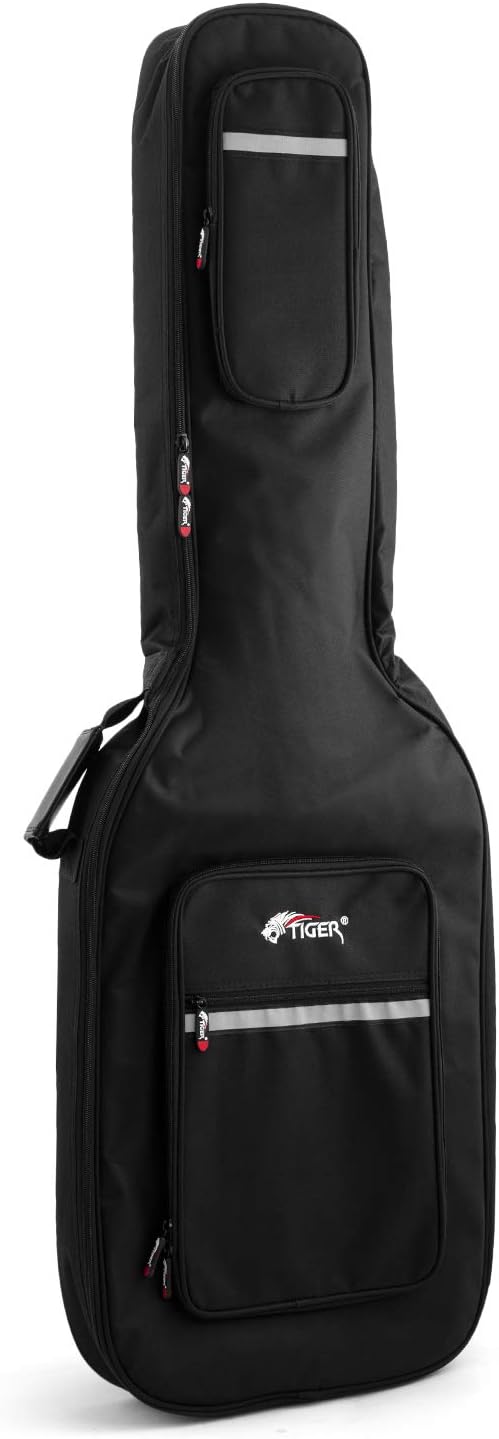 Tiger GGB35-BS Tasche für Bassgitarre Bass/Padded, Bass/Padded