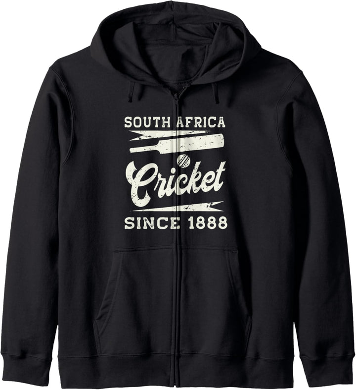 Vintage South Africa Cricket Since 1888 Kapuzenjacke
