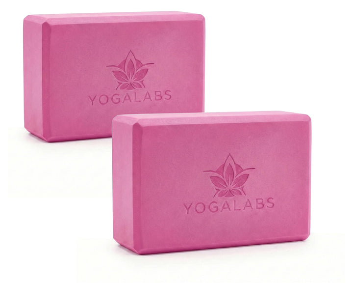 Yogablock aus EVA Schaum – Rutschfester Yoga Block 23 x 15 x 7,5 cm – Stabiler Pilates Block für Yog