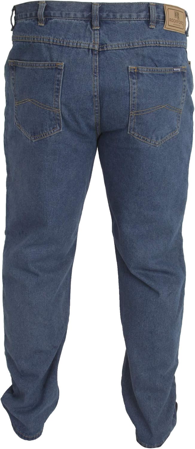 Duke Herren Rockford Kingsize Komfort Fit Jeans, 32W / 34L