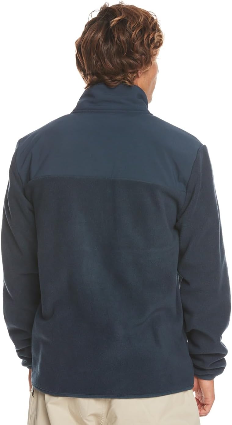 Quiksilver Herren Fz Polar Sweatshirt (1er Pack) XS Navy Blazer, XS Navy Blazer