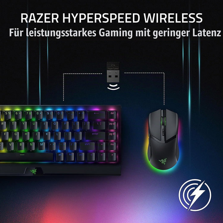 Razer Cobra Pro - Individuell anpassbare kabellose Gaming-Maus RGB Schwarz + Mouse Dock Pro &amp; Chargi