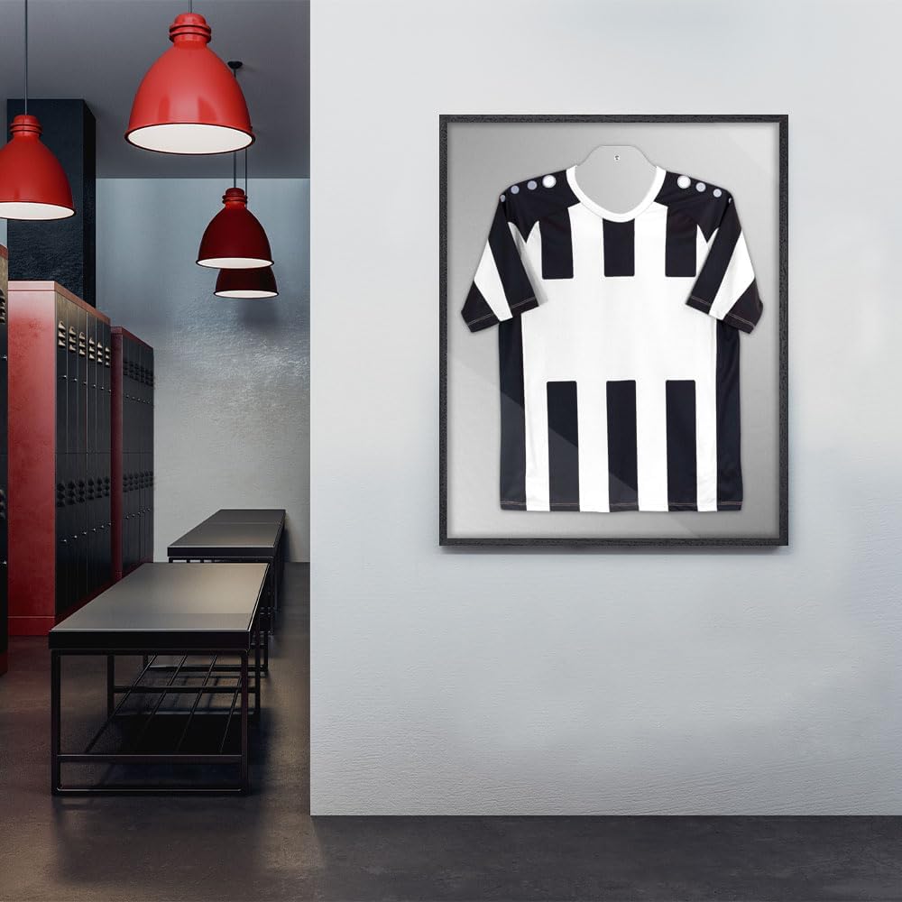 Bildershop-24 Objektrahmen Trikotrahmen Vario inkl. Bügel und Passepartout 70x90cm Schwarz (lackiert