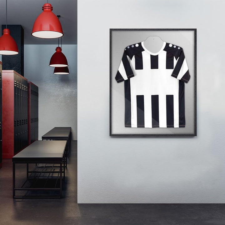 Bildershop-24 Objektrahmen Trikotrahmen Vario inkl. Bügel und Passepartout 70x90cm Schwarz (lackiert