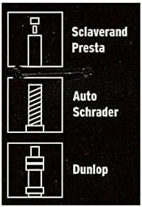Tyre inflator set with petrol station plug SKS lever plug and patent plug/valve plug