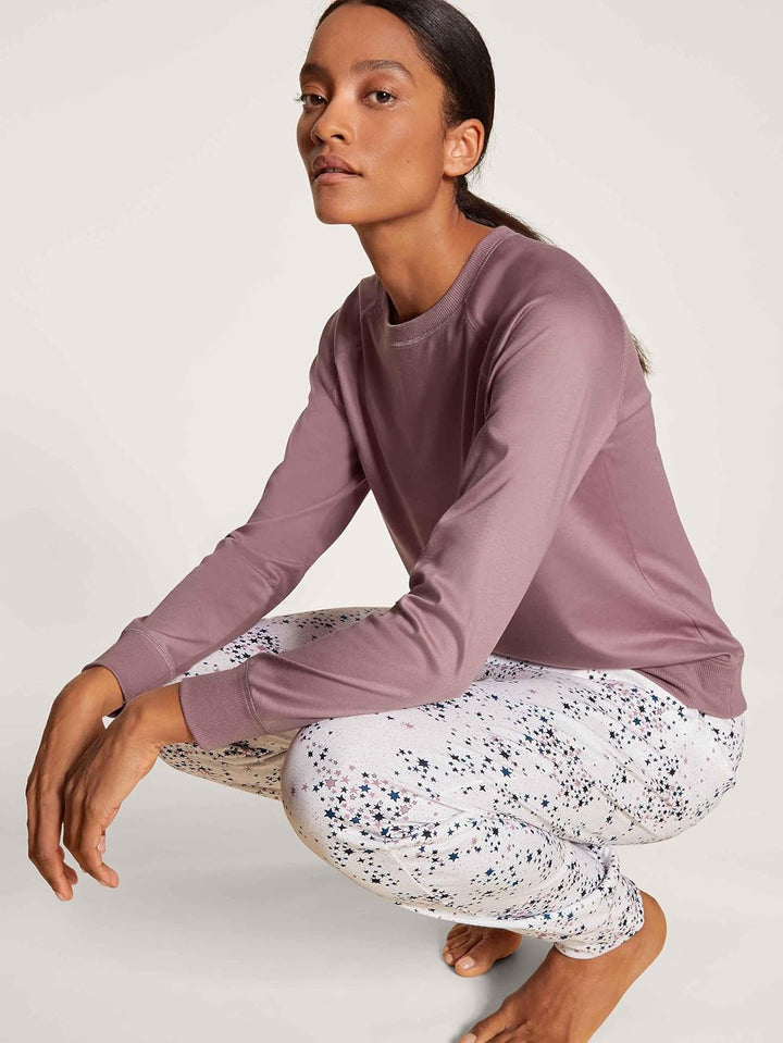 Calida Damen Favourites Universe T-Shirt, Dusky Orchid, 48-50