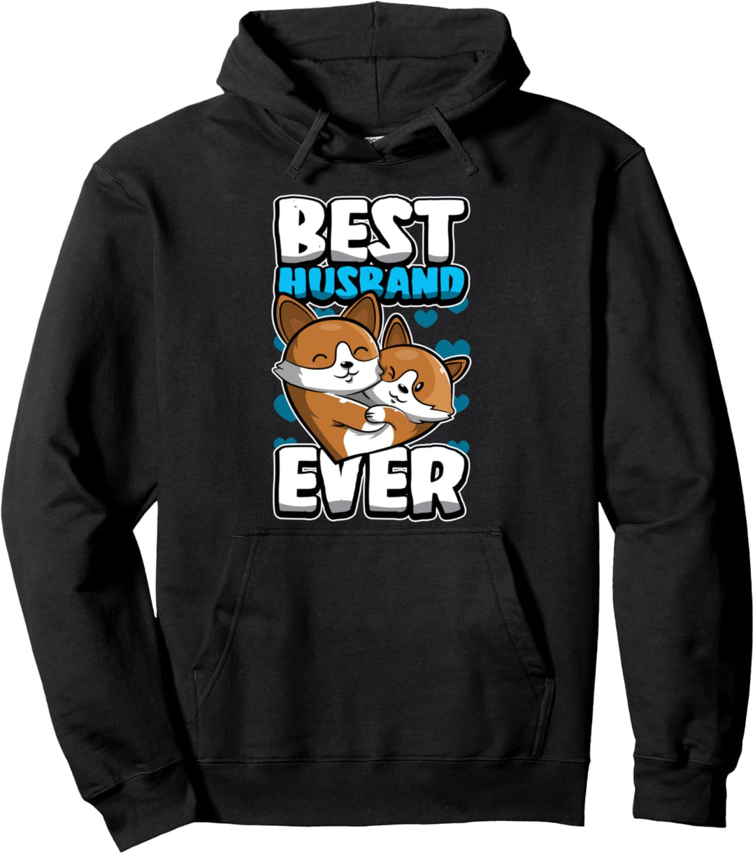 Bester Ehemann aller Zeiten Süsses Fuchsherz Kawaii Fuchs Pullover Hoodie
