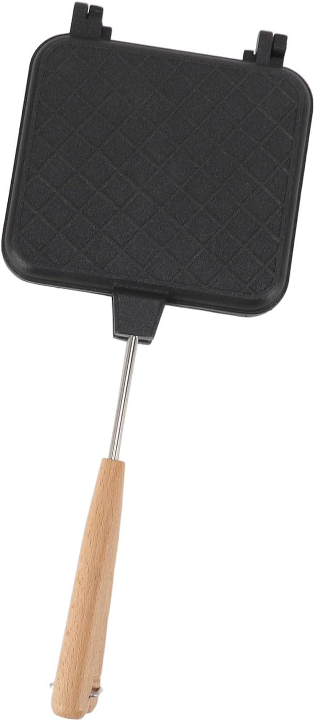Doppelseitige Bratpfanne, Sandwichmaker, Kochtopf aus Aluminiumlegierung, Multifunktionales Design f