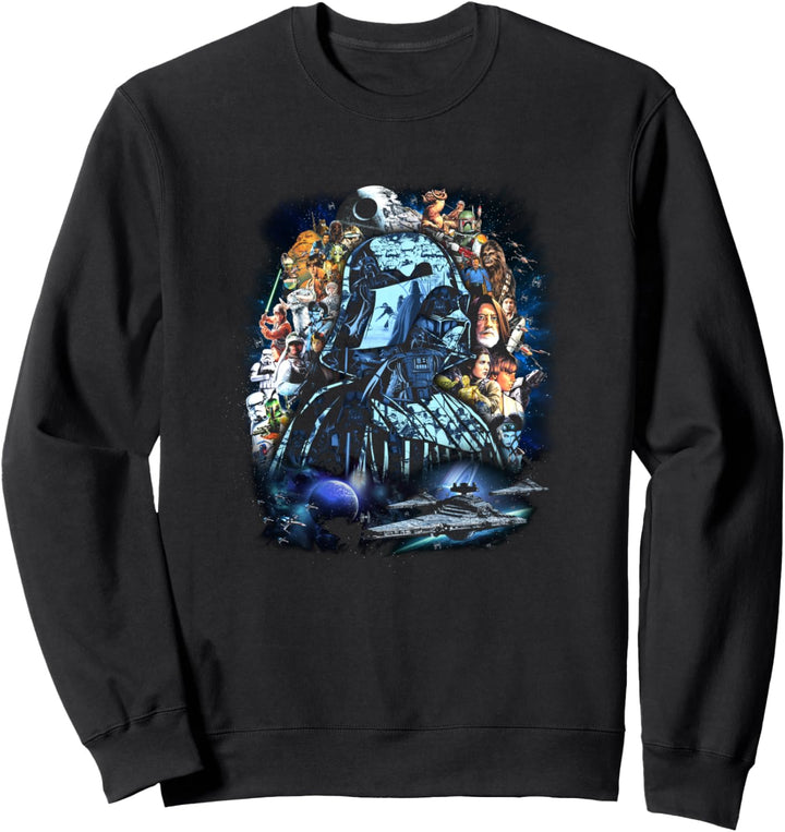Star Wars The Original Trilogy In Space Sweatshirt