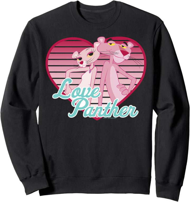 The Pink Panther Valentine's Day Love Panther Sweatshirt