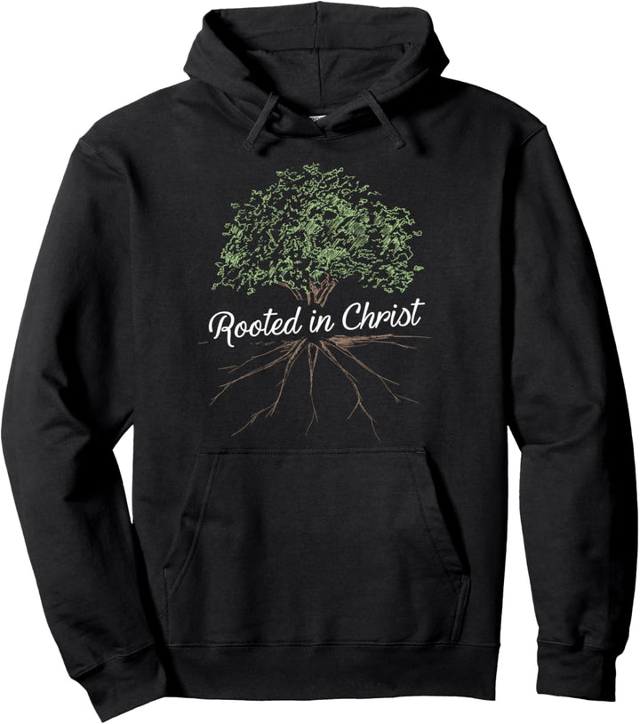 In Christus verwurzelt - Christliches Geschenk Pullover Hoodie