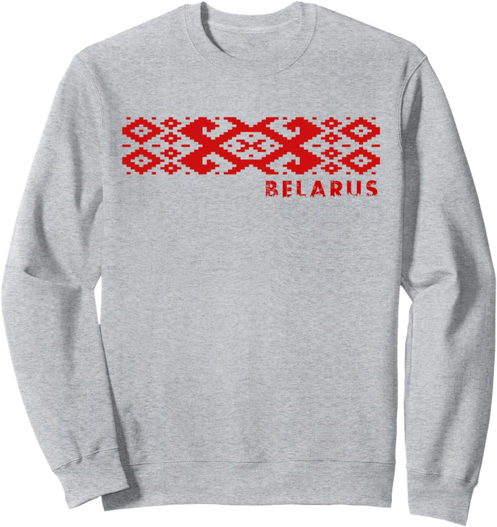 Belarus Nationalfigur Muster alte Flagge Pagonya Sweatshirt