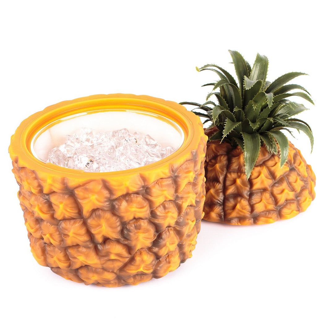 CKB Ltd® Retro Eiskübel Eiseimer Retro Hawaii Ananas Frucht Themed Mittelstück - Gebrauchte Flaschen