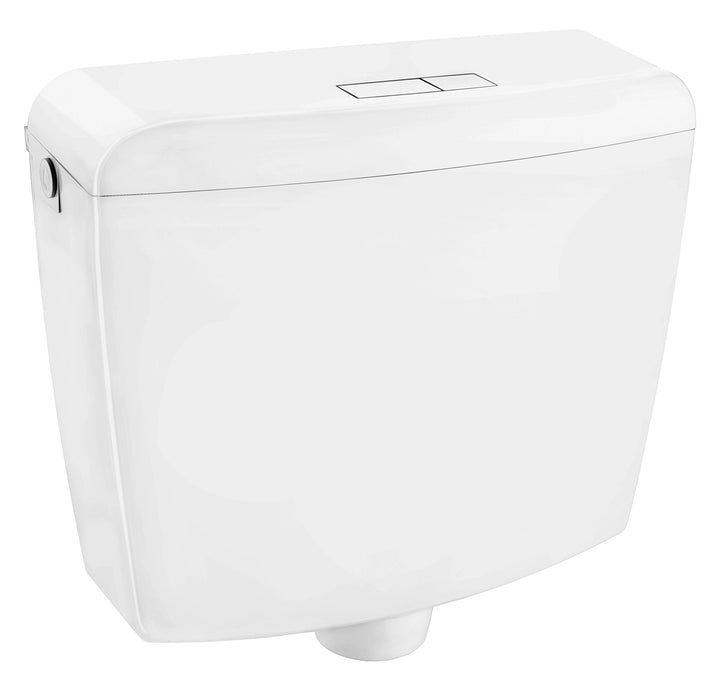 Cornat Spülkasten PONTOS, weiss / Zweimengenspülung / Toilettenspülung / Aufputzspülkasten |Toilette