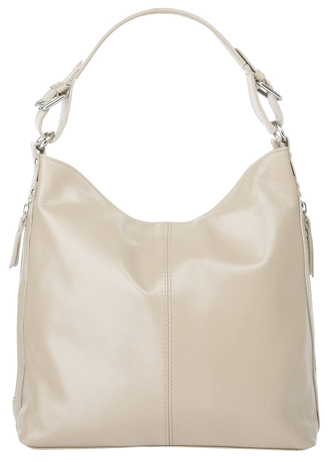Samantha Look Handtasche Echt Leder Damen | Made in Italy, elegante Schultertasche, Umhängetasche au