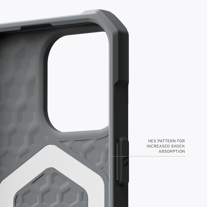 URBAN ARMOR GEAR Essential MS Case kompatibel mit Apple iPhone 15 Pro Hülle [50% recyceltes Material