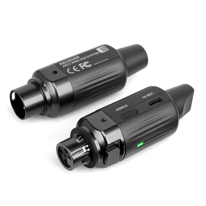 AROMA Drahtloser XLR Wireless Mikrofon Sender und Empfänger