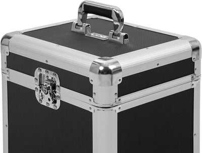 UDG Ultimate Record Case 80 Vinyl Silber Schwarz, Schwarz