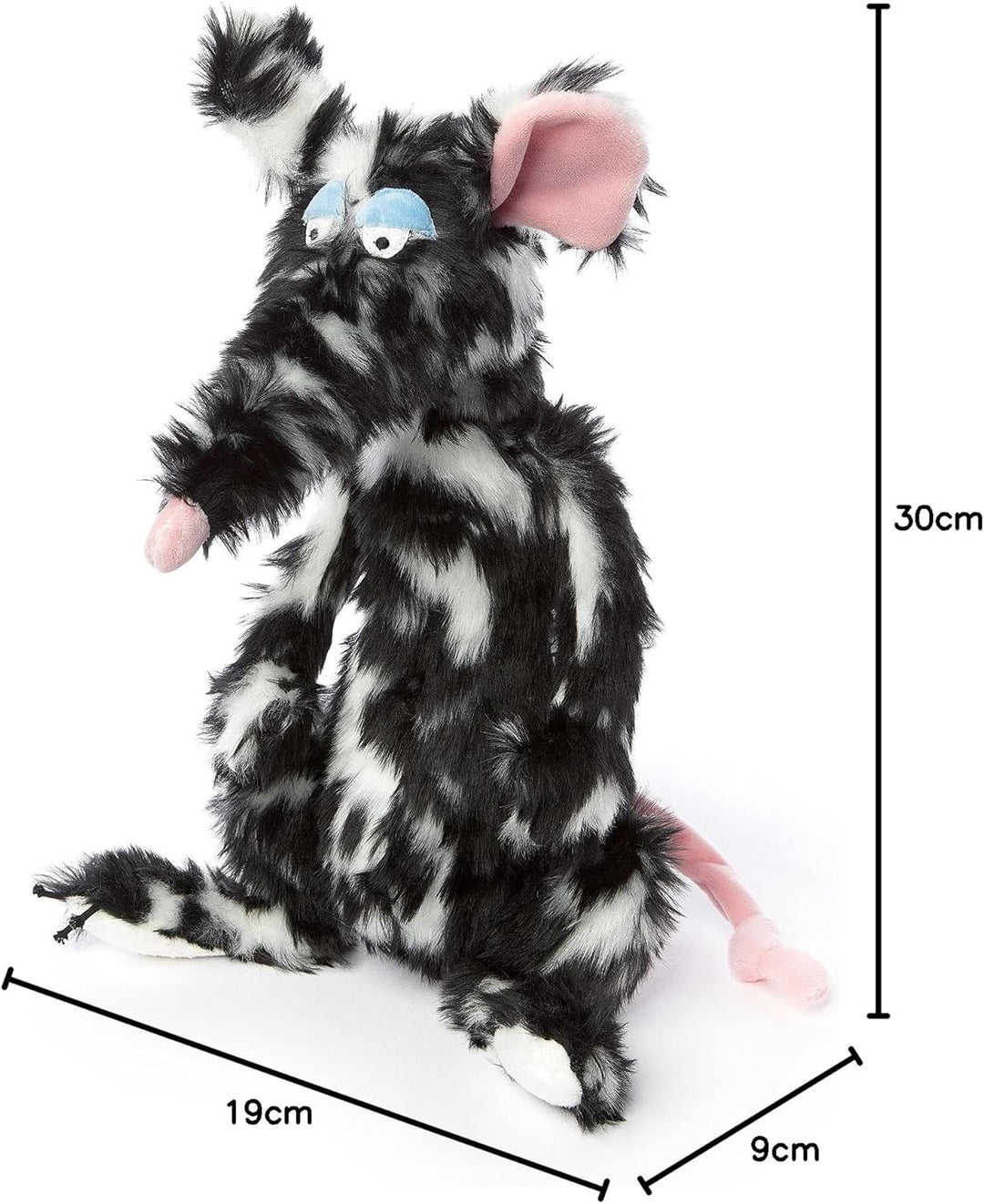 SIGIKID 39609 Schiggi Miggi BeastsTown Ratte für Mädchen Jungen und Erwachsene Kuscheltier empfohlen