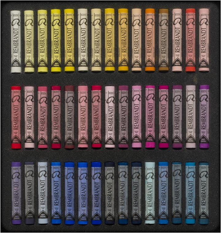 REMBRANDT Soft Pastel Professional Set 90 Farben (Full Size - Portrait)
