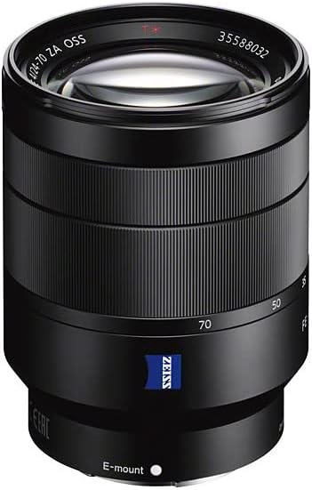 Sony SEL-2470Z Zeiss Zoom-Objektiv (24-70 mm, F4.0, Vollformat, geeignet für A7, ZV-E10, A6000- und