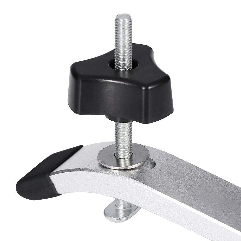 2 pcs Schnellspannklemmen-Set , aus Metall, für T-Nut-Schienen, Werkzeug zur Holzbearbeitung Platen