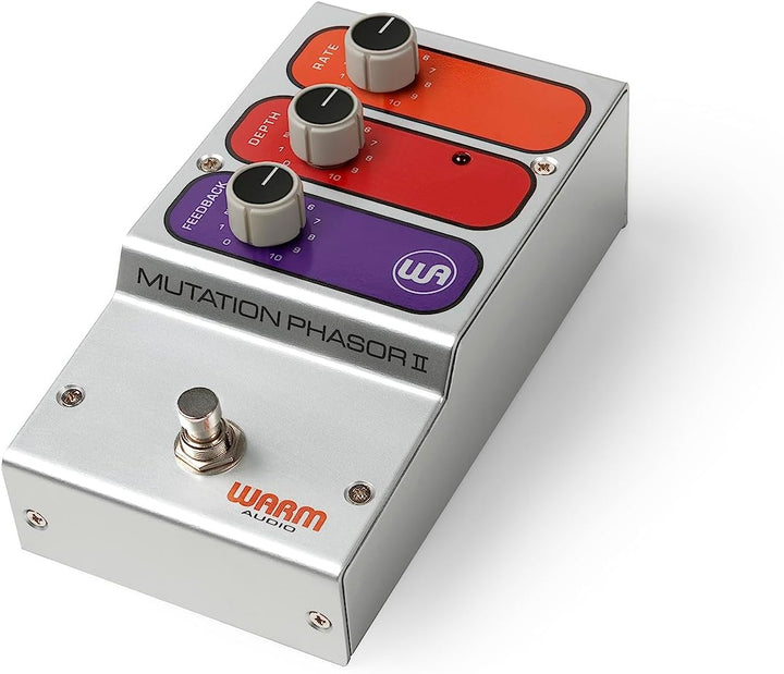 Warm Audio Mutation Phasor II, Effektpedal (Phase-Shifting im Vintage-Stil der 1970er, Tiefenmodulat