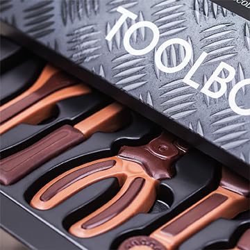 Toolbox - Werkzeuge aus Schokolade - Schokoladenwerkzeug | Geschenk | Mann | Männer | Vater | Väter