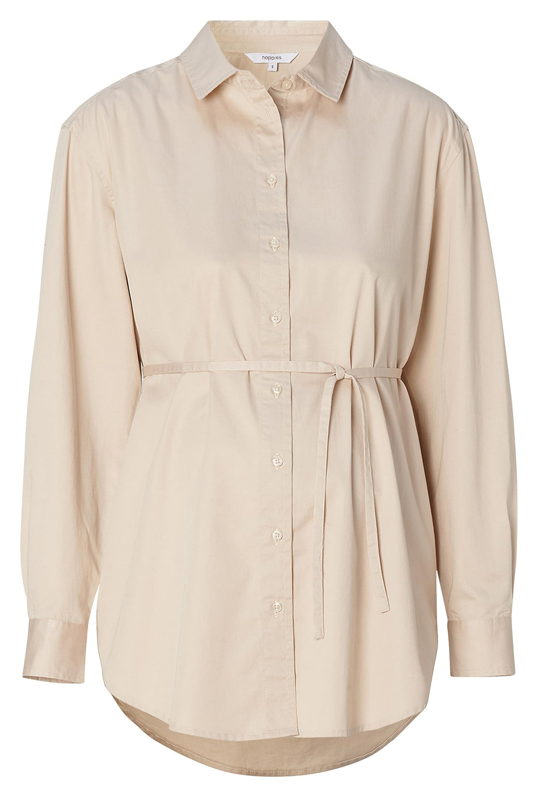 Noppies Damen Arles Nursing Blouse Ls Bluse XXL Light Sand - N147, XXL Light Sand - N147