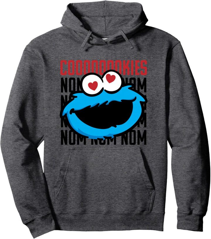 Sesame Street Cookie Monster Coooooookies Pullover Hoodie