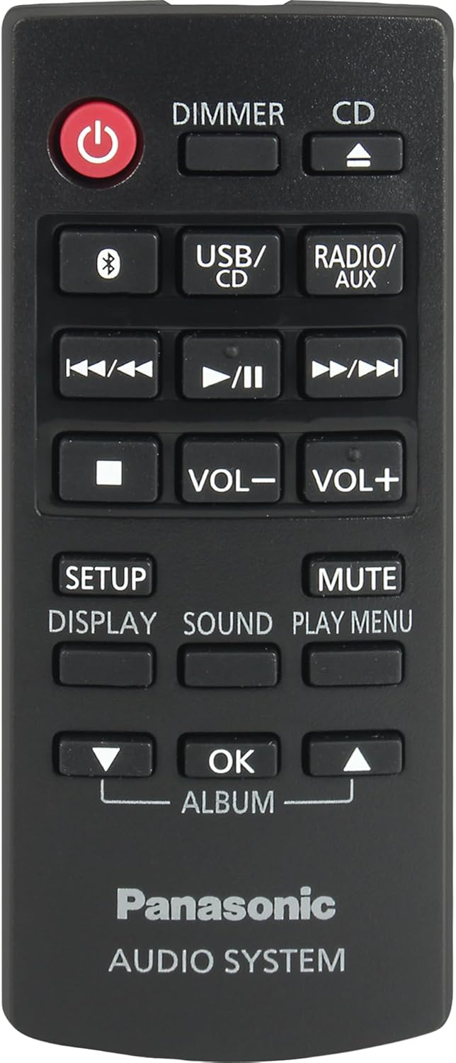 Panasonic SC-HC304EG-G Design-Stereo mit Digital DAB+ (Bluetooth, UKW, , CD, Micro- mit 20 Watt RMS)
