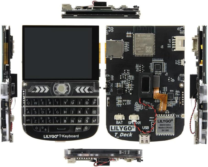 LILYGO T-Deck ESP32-S3 LoRa BLE WiFi TTGO Modul LoRaWAN Long Range Entwicklungsboard mit 2,8 Zoll LC