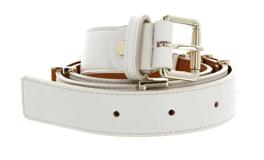 VALENTINO Emma Winter Belt W110 Ecru/Oro - kürzbar