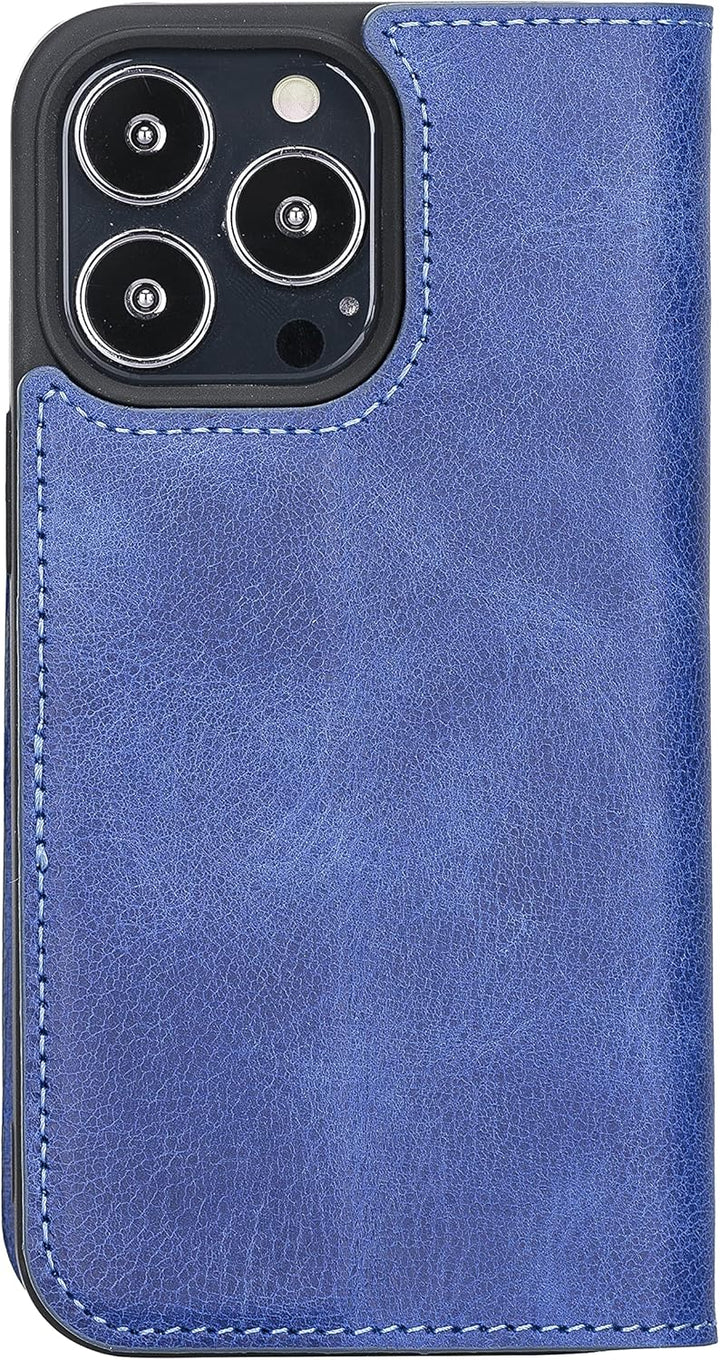 Solo Pelle Lederhülle kompatibel für iPhone 13 Pro in 6.1 Zoll abnehmbare Hülle (2in1) Harvard Doubl