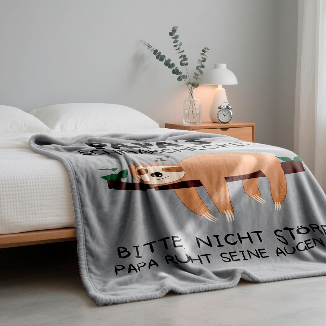 Papa Geschenk 1.3 * 1.5 M Decke Graue-papa, Graue-papa