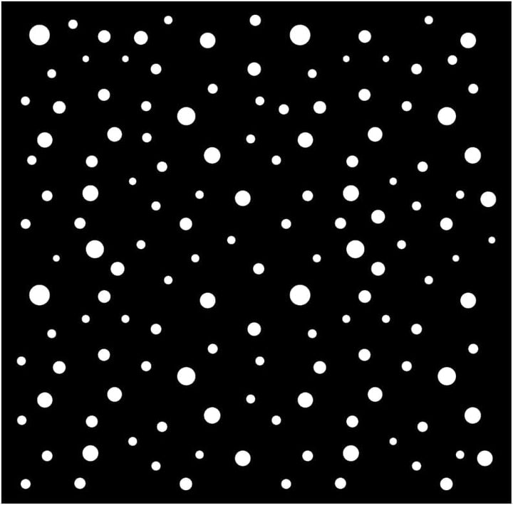 Stamperia - Thick Stencils for Scrapbooks, Albums, and Bullet Journals, Classic Christmas, Flexible